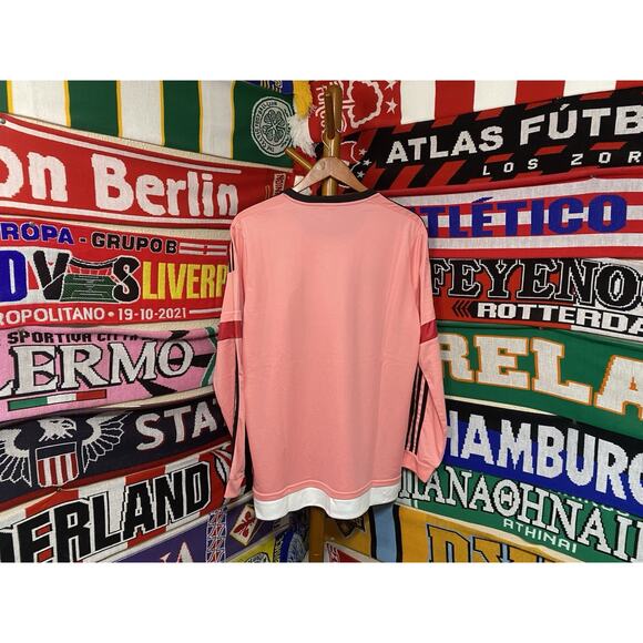 Juventus | Men’s Medium “Pink” Retro Long-Sleeve Jersey - Picture 7 of 7